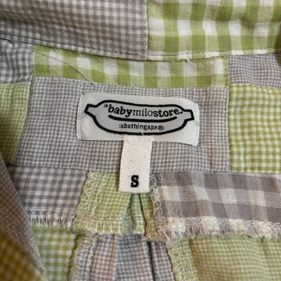 Baby Milo by BAPE OG 2006 Patchwork Button Down Shirt - Picture 4 of 8